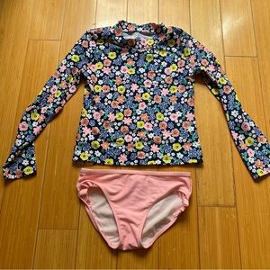 2-piece Rashguard swimsuit, kids size 10